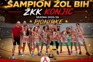  ŠAMPIONKE ŽOL BiH-PIONIRKE