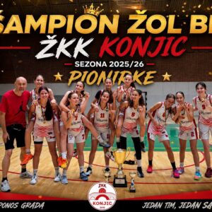  ŠAMPIONKE ŽOL BiH-PIONIRKE