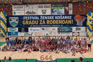 FESTIVAL ŽENSKE KOŠARKE U KONJICU
