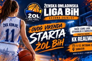 OVOG VIKENDA STARTA ŽOL BiH – SEZONA 2026/27!